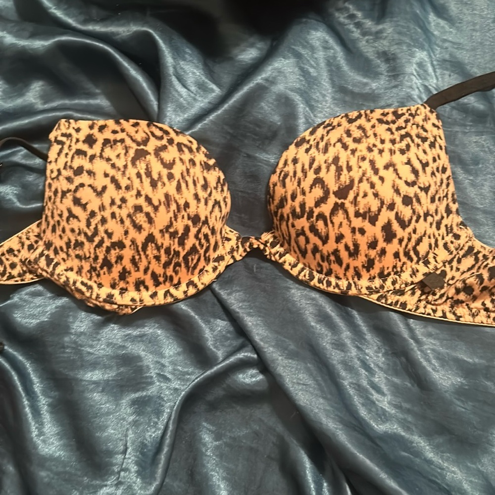 y2k victoria secret bra, leopard print victoria secret bra, bra